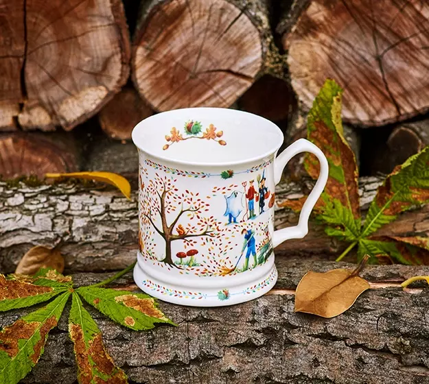 Fine Bone China Mugs | Jane Abbott